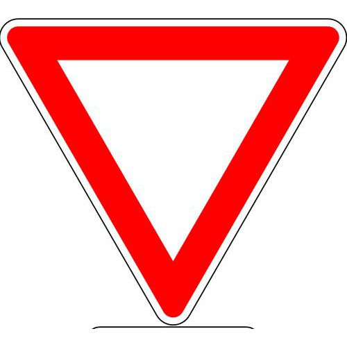 Panneau de signalisation Cédez le passage - Kelias