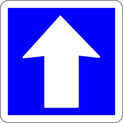 Panneau de signalisation Circulation à sens unique - Kelias