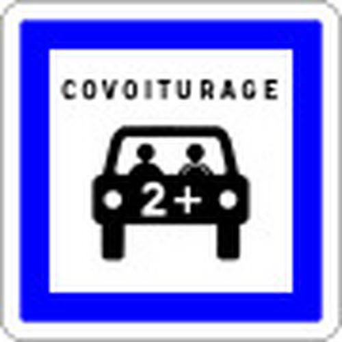 Panneau de signalisation Covoiturage - Kelias