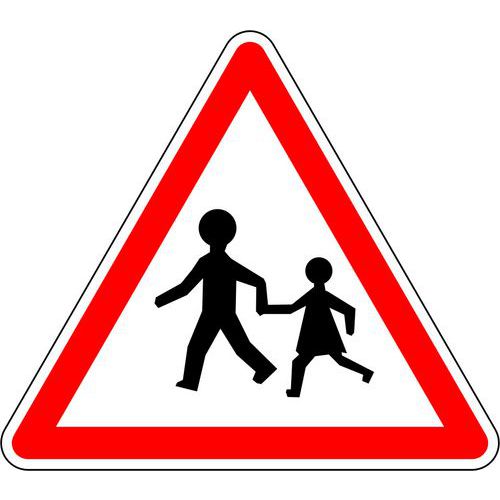 Panneau de signalisation Lieu fréquenté par les enfants - Kelias
