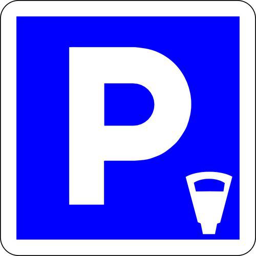 Panneau de signalisation Parking payant - Kelias