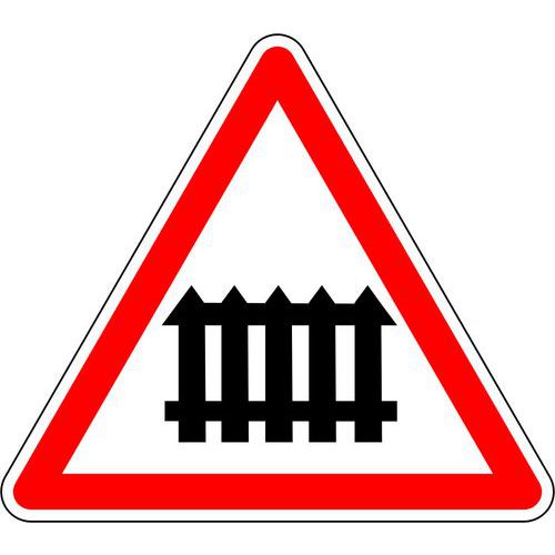 Panneau de signalisation Passage à niveau - Kelias