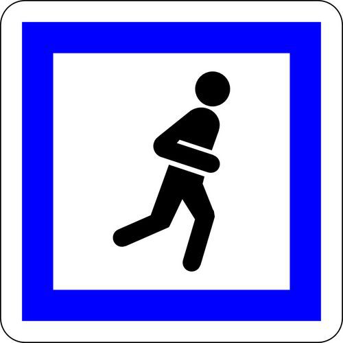 Panneau de signalisation Point de détente - Kelias