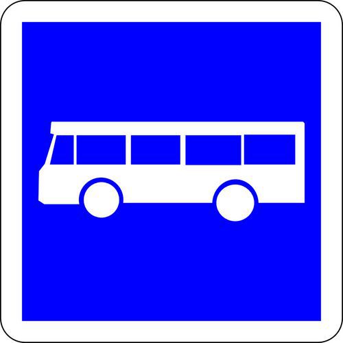 Panneau de signalisation Station d'arrêt de bus - Kelias