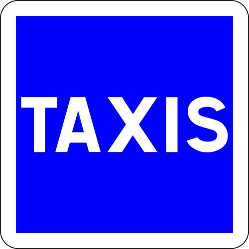 Panneau de signalisation Station de taxis - Kelias