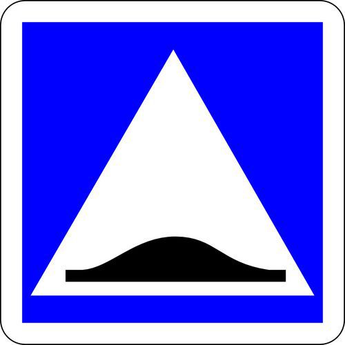 Panneau de signalisation Surélévation de chaussée - Kelias