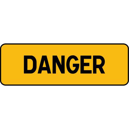 Panonceau chantier Chaussée Glissante - Kelias