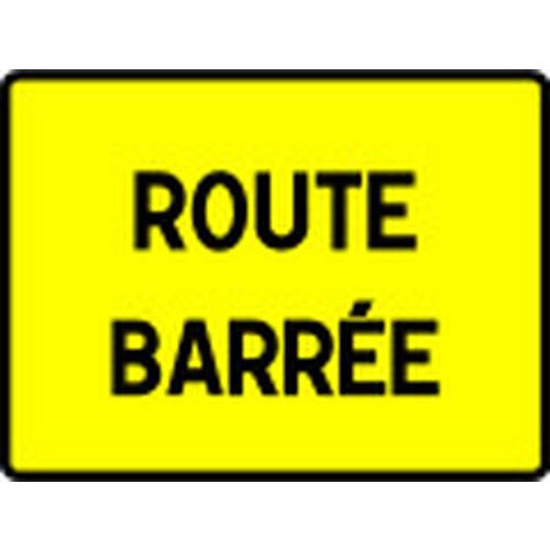Panneau de chantier Route Barrée - Kelias