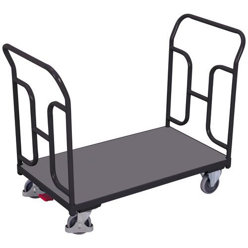 Chariot à 2 dossiers tubulaires