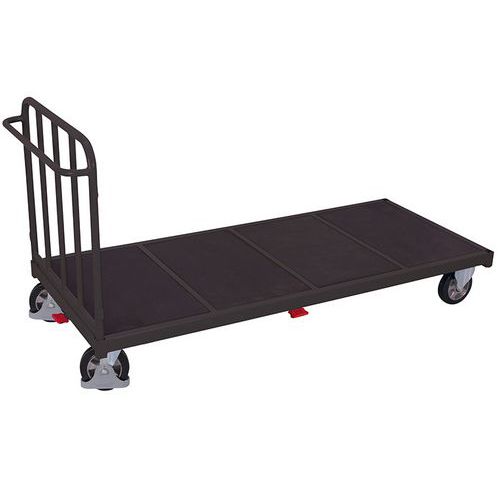 Chariot avec 1 dossier tubulaire