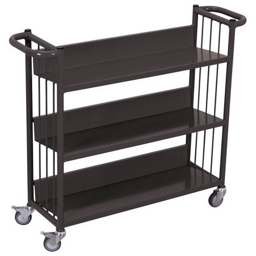 Chariot pour le transport et pour le stockage des livres