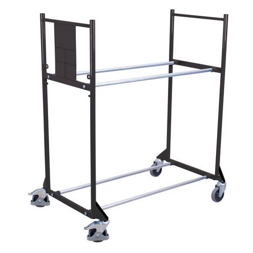 Chariot pour pneus avec 2 étages