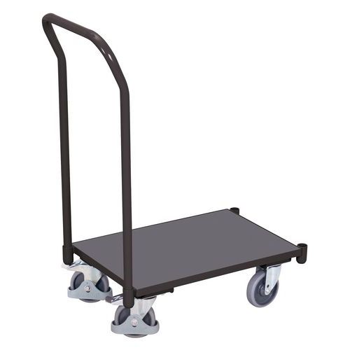 Plateau roulant modulaire Euro avec plateau et dossier