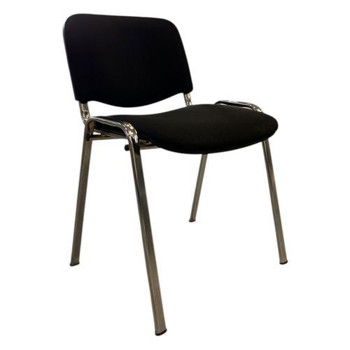 Siège d'accueil et de réunion reconditionné - Noir