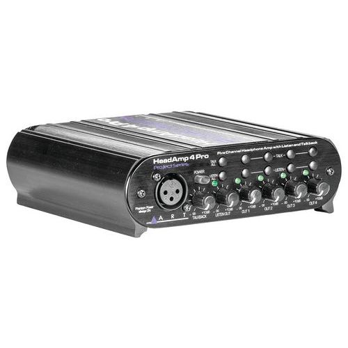 Ampli distributeur de casque 4 canaux HeadAMP4 Pro avec Talkback - Art Ampli distributeur de casque 4 canaux HeadAMP4 Pro avec Talkback - Art