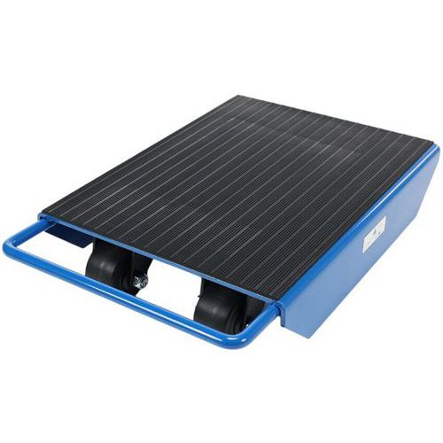 Rouleur à galets pivotants - Capacité 1000 kg - Manutan Expert