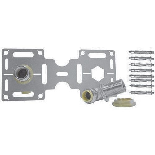 Kit platine raccordement douche Toutub pour cloison plaque de plâtre