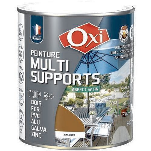 Peinture satin TOP 3 - Multi-supports - Intérieur et extérieur - 2.5L