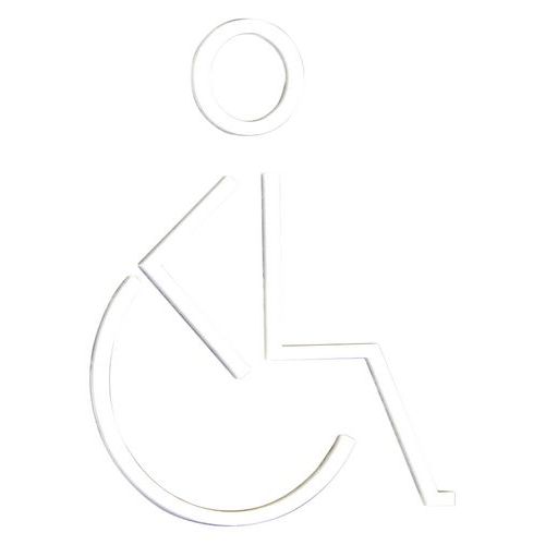 Pictogramme acrylique en relief PMR