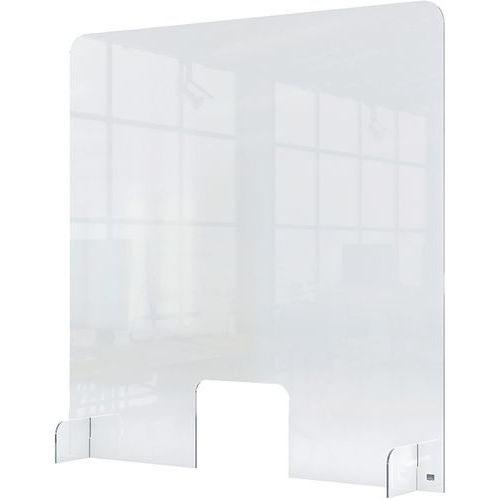 Séparateur plexi avec trou 700x800  mm - Nobo