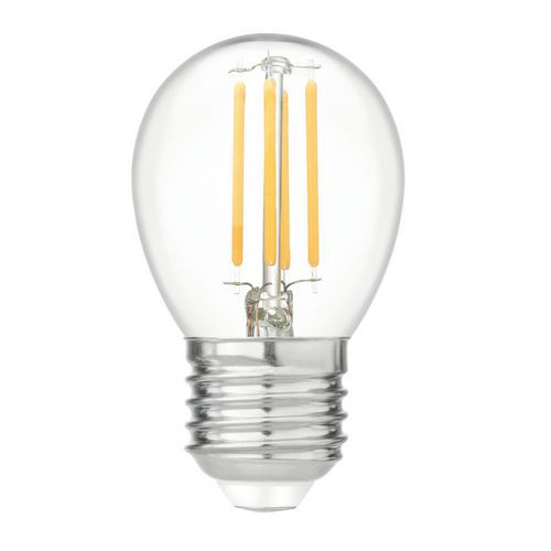 Ampoule à filament LED P45 4W culot E27 - VELAMP
