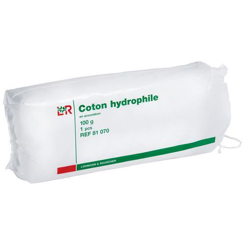 Coton hydrophile en accordéon 100g Coton hydrophile en accordéon 100g