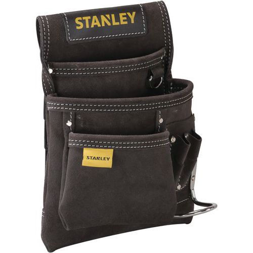 Porte-outils et porte-marteau cuir simple Stanley
