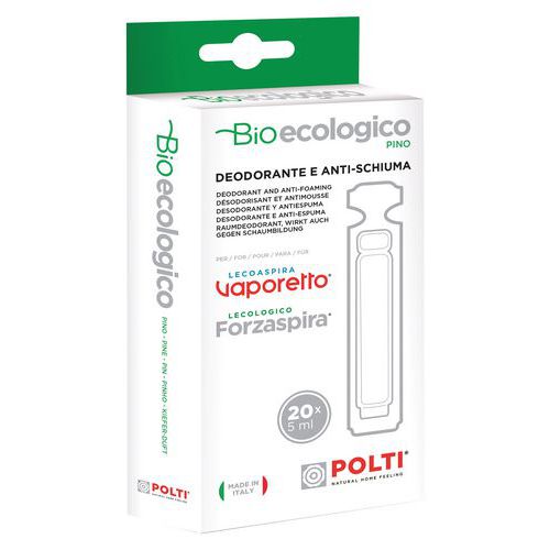 Déodorisant et antimousse bioecologico pin Lécoaspira - Polti