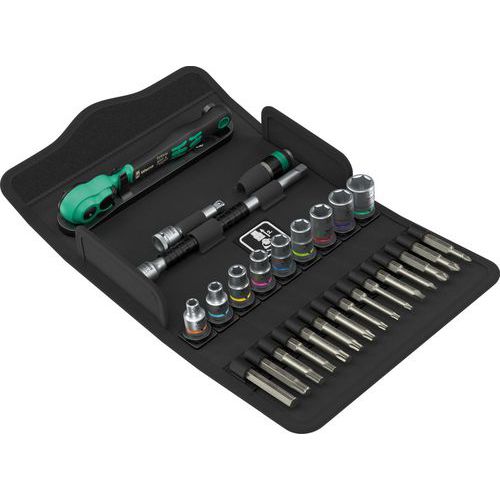 Jeu cliquet Zyklop Comfort - Wera