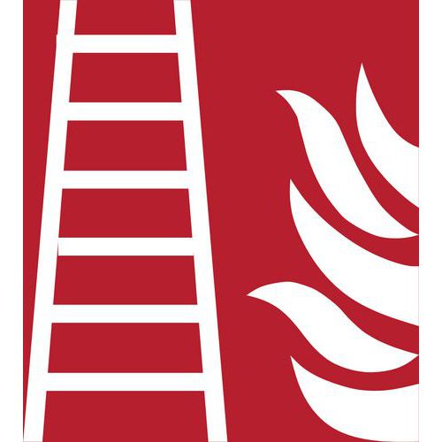 Panneau pictogramme échelle d'incendie