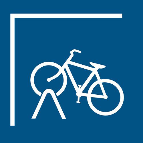 Panneau d'information - Range vélos