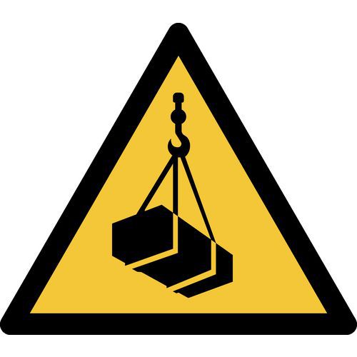Panneau pictogramme Charge Suspendue - Djois Made By Tarifold Panneau pictogramme Charge Suspendue - Djois Made By Tarifold
