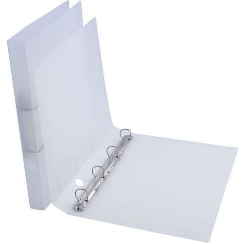 Ringbinder A4: PP: 4-rings: 27/20 mm