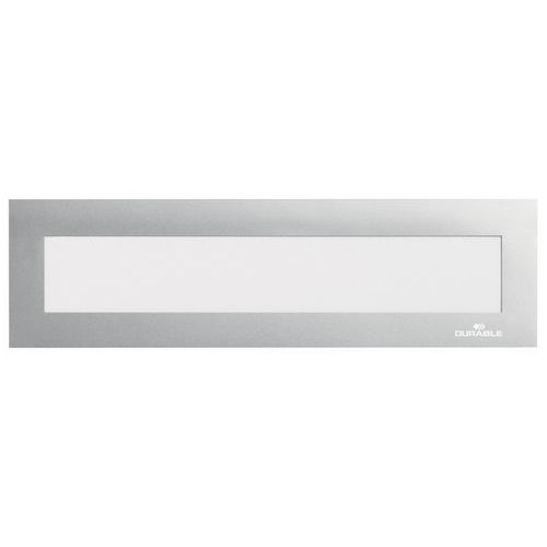 Porte-étiquette Duraframe® Magnétic Top - A4 - Durable