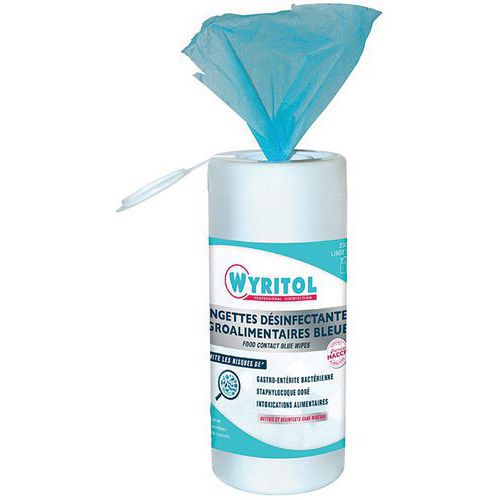 Wyritol lingettes bleues agro alimentaires