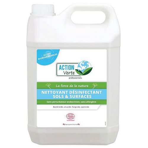 Nettoyant désinfectant surfaces Ecocert - Action Verte