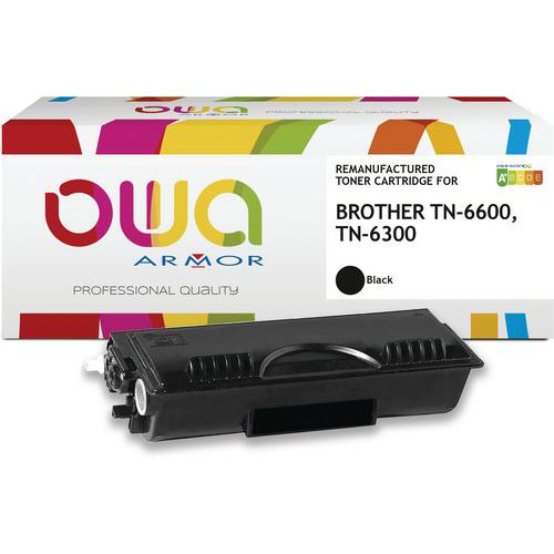 Toner remanufacturé BROTHER TN-6300 - TN-6600 - OWA