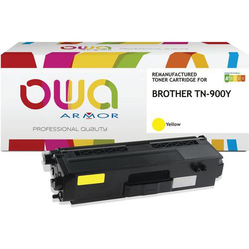 Toner remanufacturé BROTHER TN-900Y - OWA