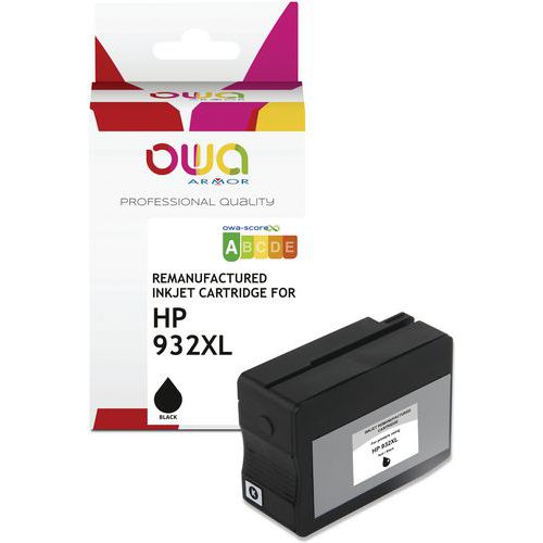 Cartouche d'encre remanufacturée HP 932XL - OWA Cartouche d'encre remanufacturée HP 932XL - OWA