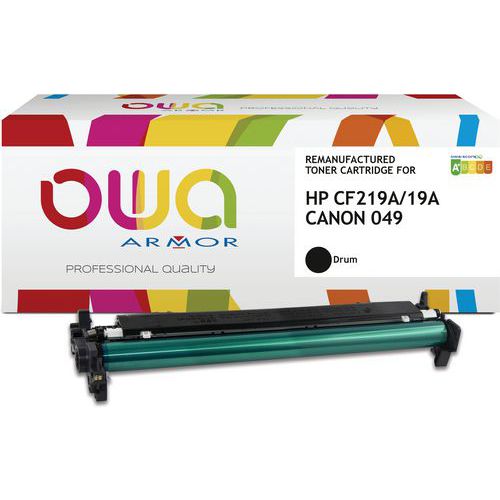 Tambour remanufacturé HP CF 219 A - CANON 049 - OWA Tambour remanufacturé HP CF 219 A - CANON 049 - OWA