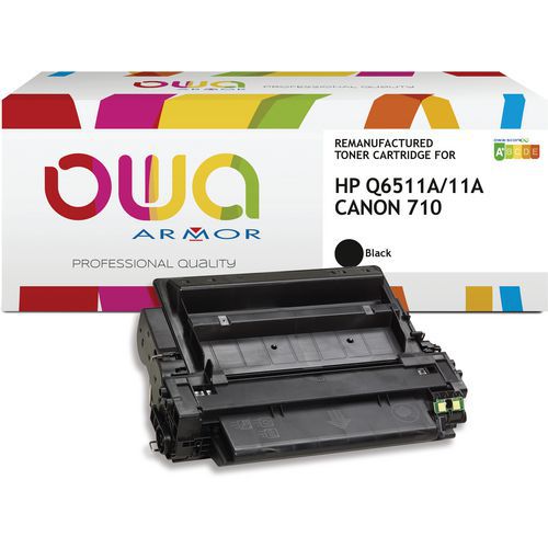 Toner remanufacturé HP Q6511A - CANON 710 - OWA