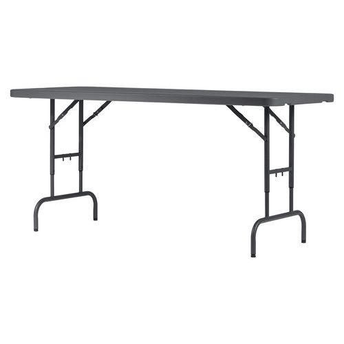 Table pliante réglable en hauteur Worktop 180 - 183 x 75 cm