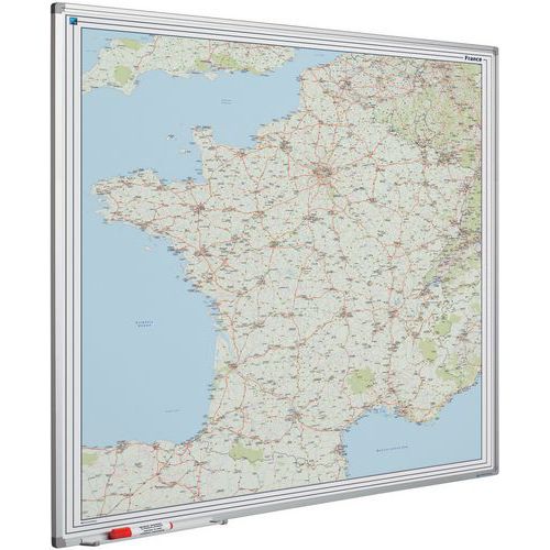 Tableau Softline- Carte cadre France (carte routière) - Smit Visual