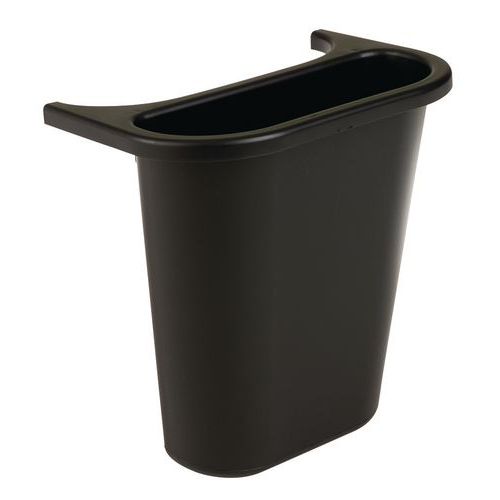 Bac de tri pour poubelle rectangulaire noire 4.5 L- Rubbermaid