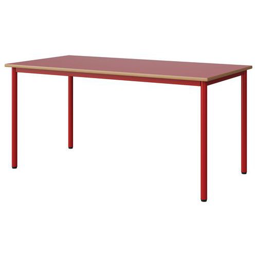 Table Malibu 160 x 80 cm - stratifié chant alaisé - Manutan Expert