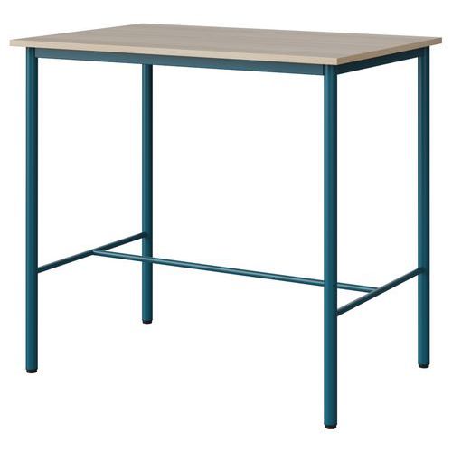 Mange-debout Malibu 120 x 80 cm - stratifié chant ABS - Manutan Expert