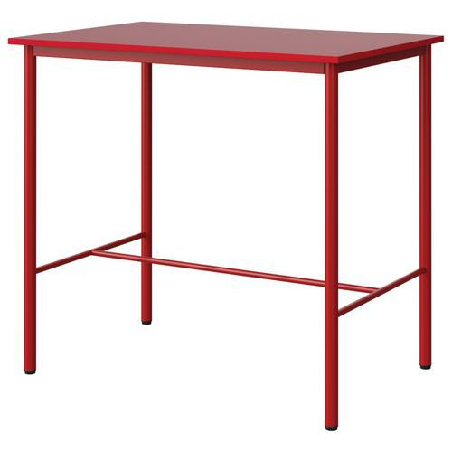 Mange-debout Malibu 120 x 80 cm - stratifié chant ABS - Manutan Expert