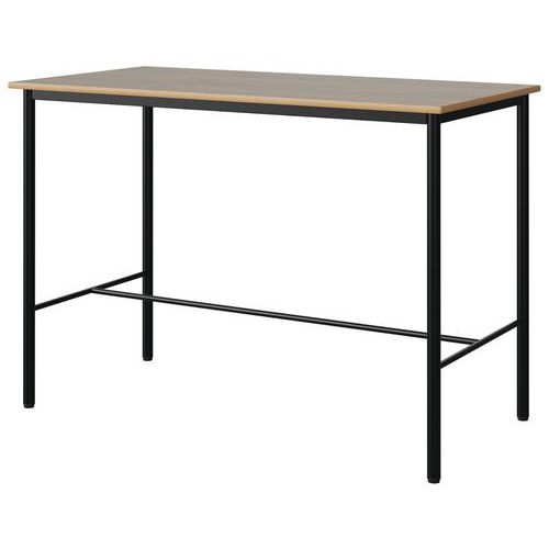 Mange-debout Malibu 160x80 cm - stratifié chant alaisé - Manutan Expert