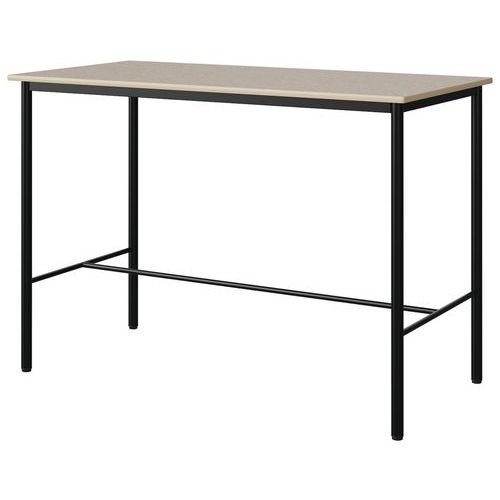 Mange-debout Malibu 160x80 cm stratifié isoson chant surmoulé Manutan Expert Mange-debout Malibu 160x80 cm stratifié isoson chant surmoulé Manutan Expert