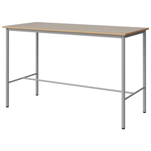 Mange-debout Malibu 180x80 cm - stratifié chant alaisé - Manutan Expert